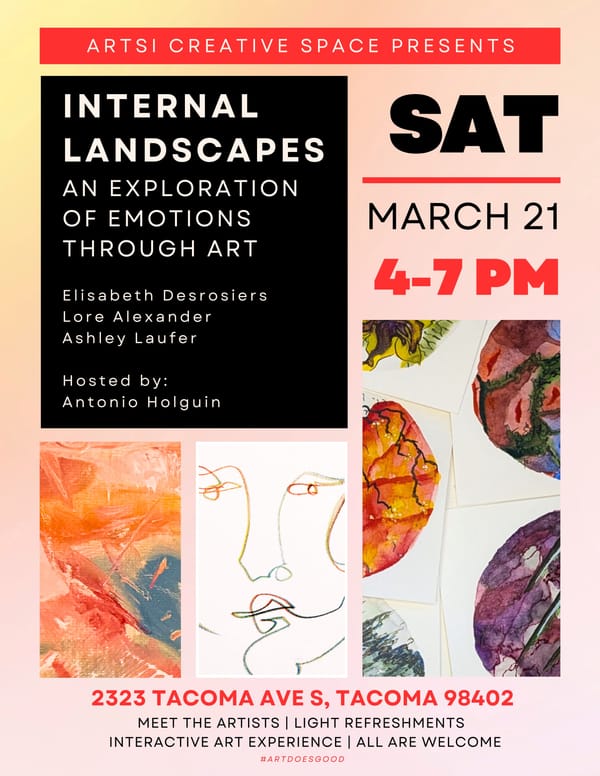 Meet our Ugly Podcast host at Artsi Creative, 2323 Tacoma Avenue South