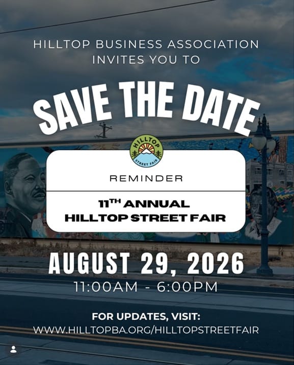 Come See Us At the Hilltop Street Fair