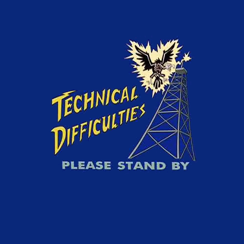 Technical Difficulties Splash Panel